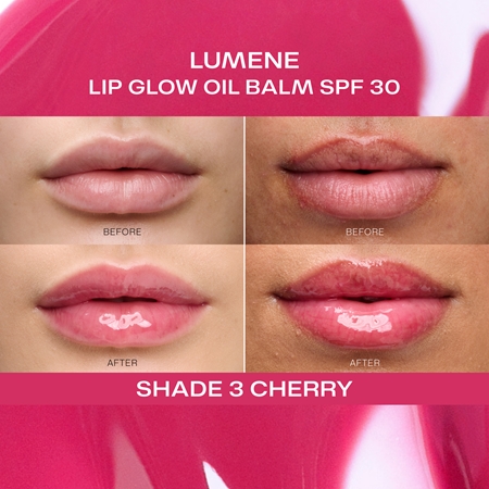 Lumene Lip Glow Oil Balm Tinted Lip Oil SPF 30