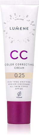Lumene CC Color Correcting Cream CC crème pour un teint unifié SPF 20