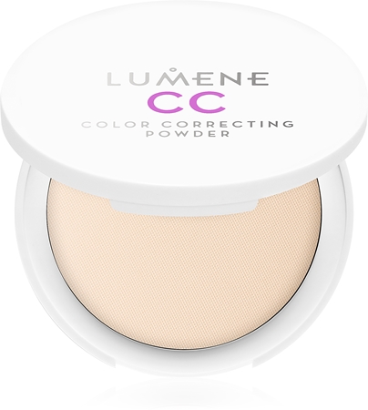 Lumene Color Correcting συμπαγής πούδρα για ενοποίηση τόνου της απόχρωσης δέρματος