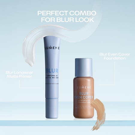 Lumene Blur Even Cover Mat flydende foundation 16t