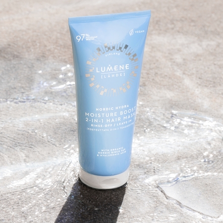 Lumene Nordic Hydra [LÄHDE] Moisture Boost hydratační maska na vlasy 2 v 1