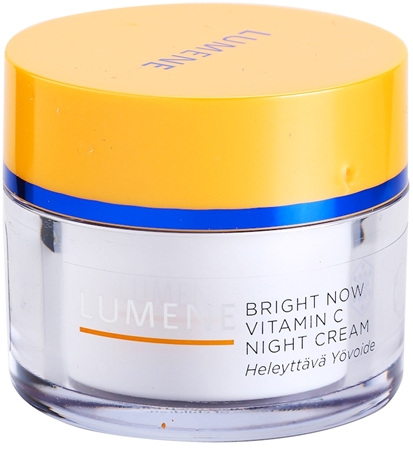 Lumene Bright Now Vitamin C crema de noche para todo tipo de pieles