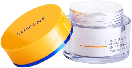 Lumene Bright Now Vitamin C crema de noche para todo tipo de pieles