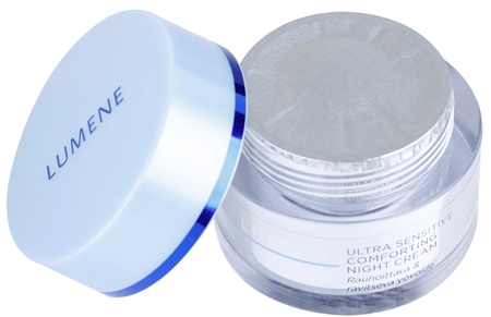 Lumene Sensitive Touch Soothing Night Cream for Sensitive, Redness-Prone Skin