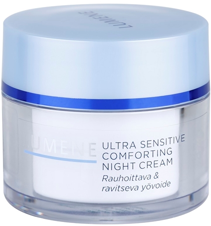 Lumene Sensitive Touch Soothing Night Cream for Sensitive, Redness-Prone Skin