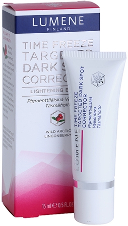 Lumene Time Freeze crema para manchas de pigmento