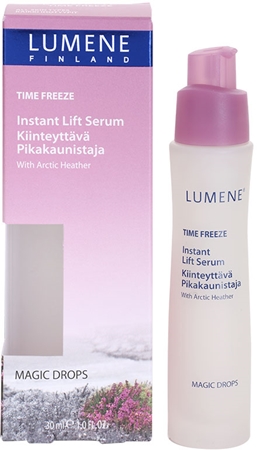 Lumene Time Freeze wygładzające serum do twarzy dający natychmiastowy efekt
