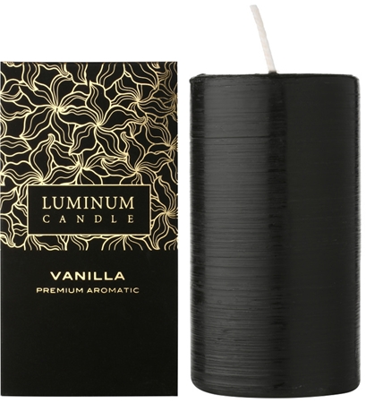 Luminum Candle Premium Aromatic Vanilla vonná sviečka veľká (⌀ 70 –130 mm, 65 h)