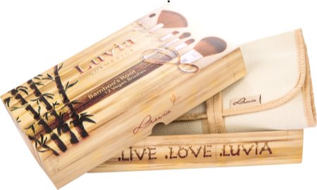 Luvia Cosmetics Bamboo Bamboo’s Root set di pennelli con custodia