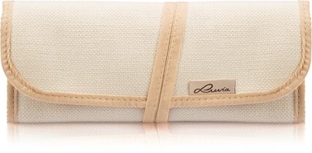 Luvia Cosmetics Bamboo’s Leaf Brush Set Make-up Brush Set with Pouch