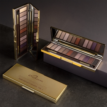 Luvia Cosmetics Forever Matte Shades Palette mit Lidschatten