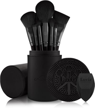 Luvia Cosmetics Prime Vegan Pro Black Edition set čopičev