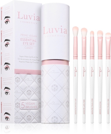 Luvia Cosmetics Prime Vegan Candy sada štětců na líčení očí
