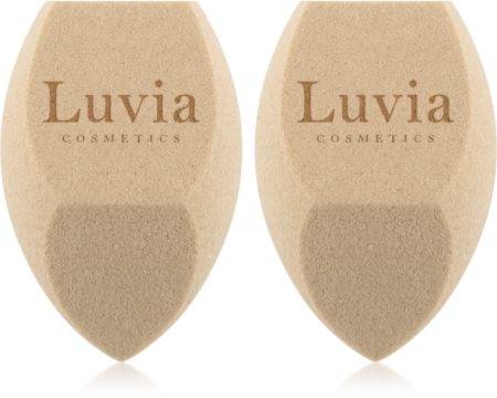 Luvia Cosmetics Tea Make-up Sponge Set gobica za tekoči puder