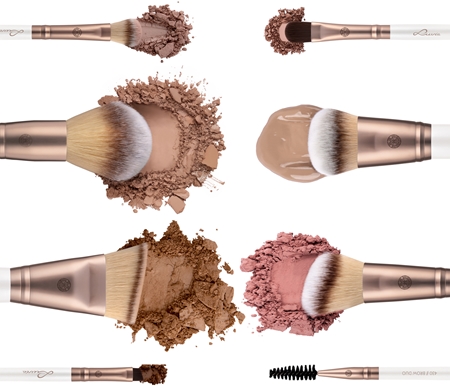 Luvia Cosmetics Mirage 4|8 Duo Pinselset Brush Set