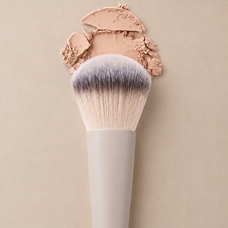 Luvia Cosmetics Full Face Brush Nude Aura Face Brush