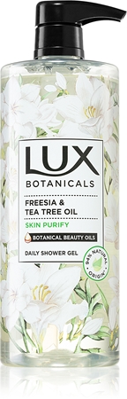 Lux Maxi Freesia & Tea Tree Oil gel doccia con dosatore