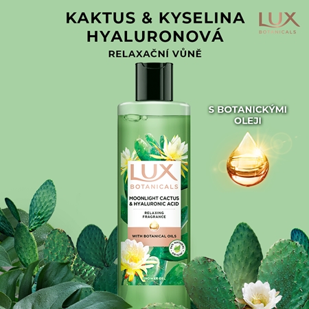 Lux Cactus & Hyaluronic Acid sprchový gel