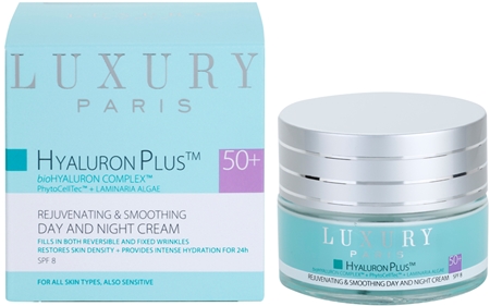 Brand Luxury Paris Hyaluron Plus Smoothing Anti-Wrinkle Cream SPF 8