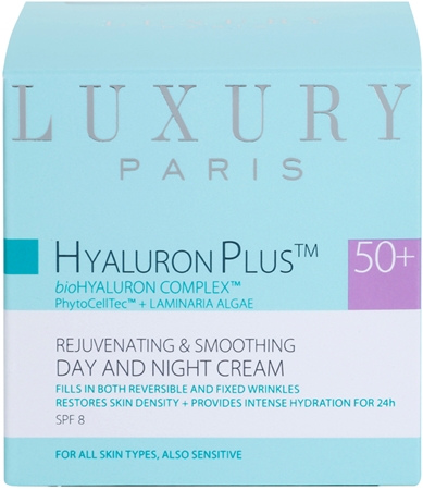 Brand Luxury Paris Hyaluron Plus Smoothing Anti-Wrinkle Cream SPF 8