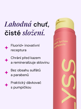 LYSS Čersté Liči zubní pasta