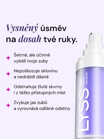 LYSS V34 korektor na bělení