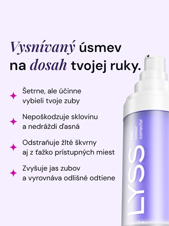 LYSS V34 korektor na bielenie