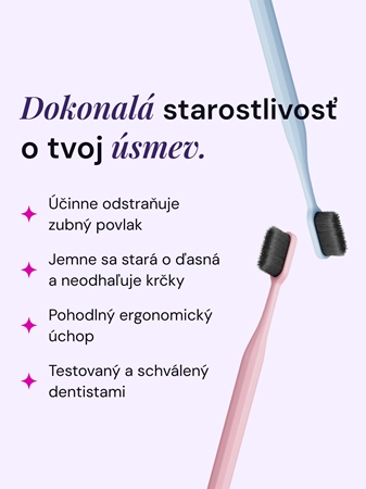 LYSS Pink zubná kefka