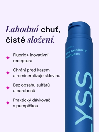 LYSS Modrá Malina zubní pasta