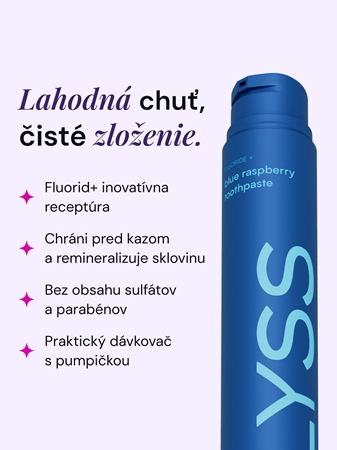 LYSS Modrá Malina zubná pasta