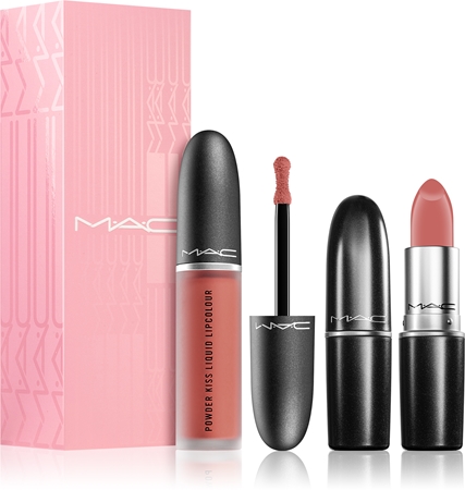 MAC Cosmetics Powder Kiss Lip Kit: Like a Daughter Set(für Lippen)