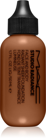 MAC Cosmetics  Studio Radiance Face and Body Radiant Sheer Foundation Leichtes Make-up für Gesicht und Körper