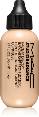 MAC Cosmetics Studio Radiance Face and Body Radiant Sheer Foundation fondotinta leggero per viso e corpo