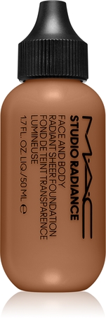MAC Cosmetics  Studio Radiance Face and Body Radiant Sheer Foundation Leichtes Make-up für Gesicht und Körper