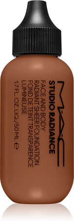 MAC Cosmetics Studio Radiance Face and Body Radiant Sheer Foundation Leichtes Make-up für Gesicht und Körper