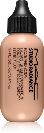 MAC Cosmetics Studio Radiance Face and Body Radiant Sheer Foundation Leichtes Make-up für Gesicht und Körper