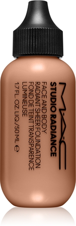 MAC Cosmetics  Studio Radiance Face and Body Radiant Sheer Foundation Leichtes Make-up für Gesicht und Körper