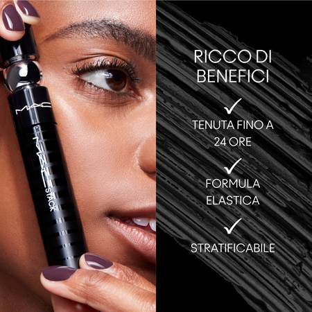 MAC Cosmetics M·A·CStack Mascara Superstack Mega Brush mascara volumizzante e allungante