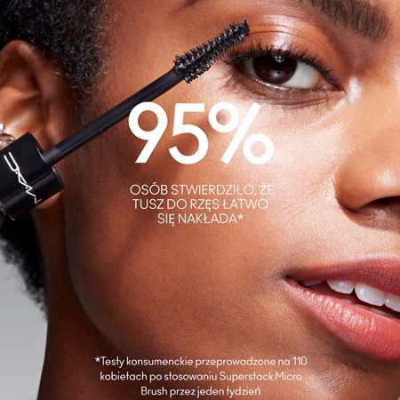 MAC Cosmetics MACStack Mascara Superstack Mega Brush pogrubiający i wydłużający tusz do rzęs