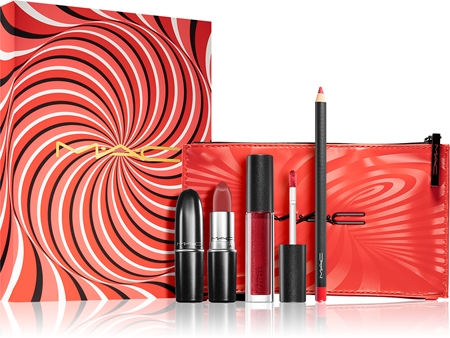 MAC Cosmetics Best-Kept Secret Lip Kit Hypnotizing Holiday Gift Set for Lips