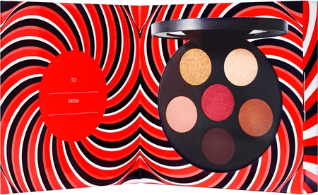 Red and 2024 black eyeshadow palette