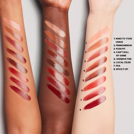 MAC Cosmetics Lustreglass Sheer-Shine Lipstick rossetto lucido