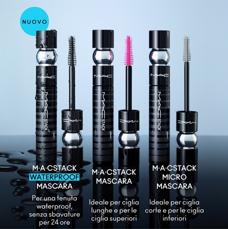 MAC Cosmetics M·A·CStack Waterproof Mascara mascara volumizzante waterproof