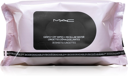 MAC Cosmetics Gently Off Wipes + Micellar Water Μαντηλάκια καθαρισμού