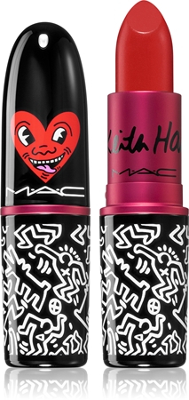 MAC Cosmetics Lipstick Viva Glam X Keith Haring langanhaltender Lippenstift