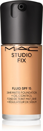 MAC Cosmetics Studio Fix Fluid SPF 15 24HR Matte Foundation + Oil Control matující make-up SPF 15