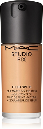 MAC Cosmetics Studio Fix Fluid SPF 15 24HR Matte Foundation + Oil Control matující make-up SPF 15