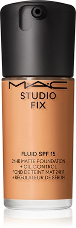 MAC Cosmetics Studio Fix Fluid SPF 15 24HR Matte Foundation + Oil Control matující make-up SPF 15