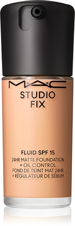 MAC Cosmetics Studio Fix Fluid SPF 15 24HR Matte Foundation + Oil Control matující make-up SPF 15
