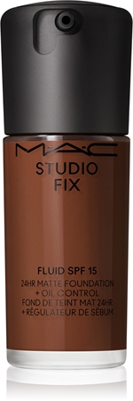 MAC Cosmetics Studio Fix Fluid SPF 15 24HR Matte Foundation + Oil Control matující make-up SPF 15